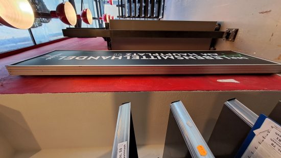 Werbeschild