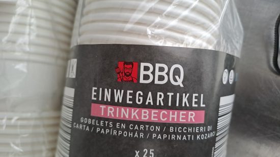 Einwegbecher L