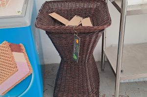 Rattankorbständer L