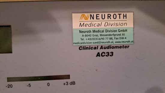 Audiometer V