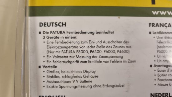 Fernbedienung