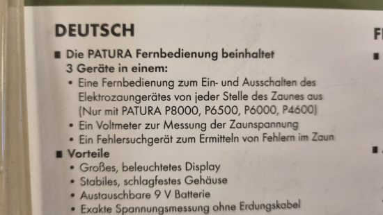 Fernbedienung
