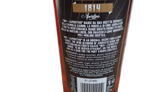 Aperitivo Rigetta 1814 Originale