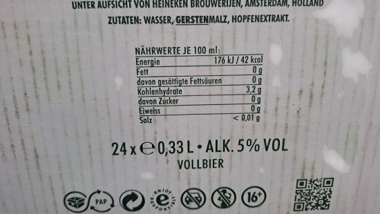 Heineken Bier
