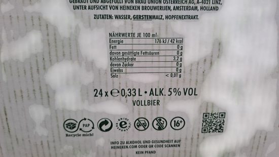 Heineken Bier