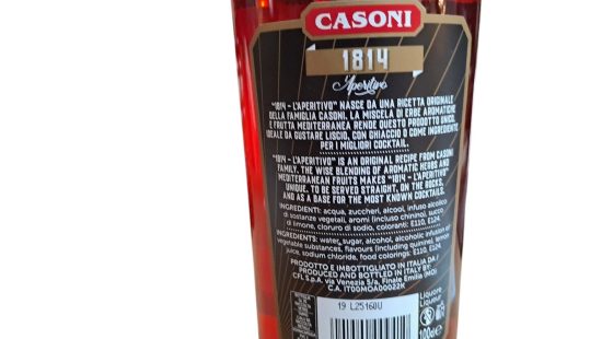 Aperitivo Rigetta 1814 Originale
