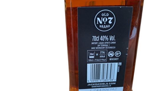 Jack Daniels Whiskey