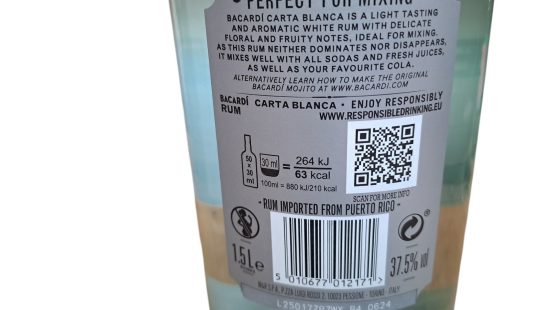 Bacardi Rum Magnum