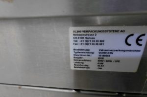 Vakuumverpackungsmaschine F