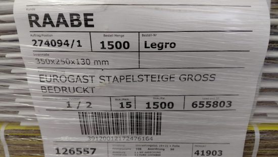 Karton-Stapelsteigen AL