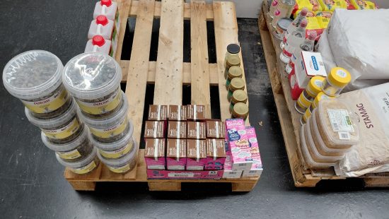 Diverse Lebensmittel E