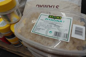 Diverse Lebensmittel E