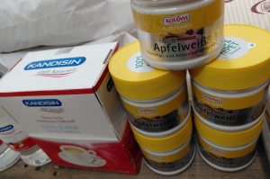 Diverse Lebensmittel E