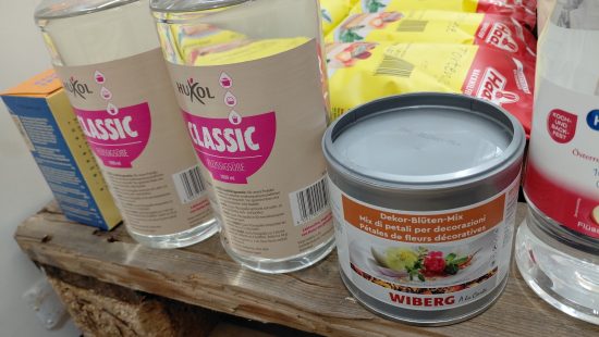 Diverse Lebensmittel E