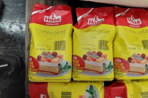 Diverse Lebensmittel E