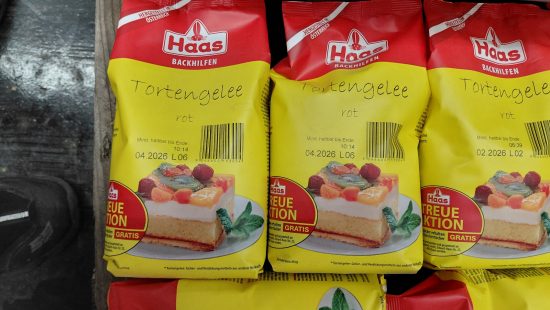 Diverse Lebensmittel E