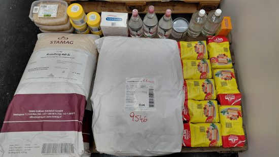 Diverse Lebensmittel E