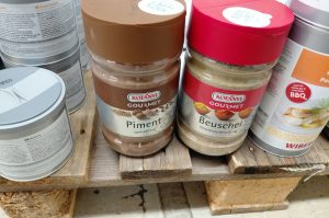 Diverse Lebensmittel E