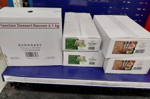 Dessertsaucen und Zucker E