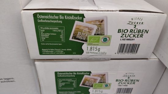 Dessertsaucen und Zucker E