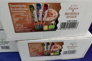 Dessertsaucen und Zucker E