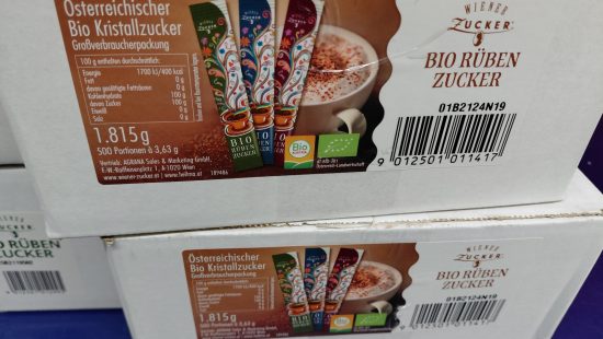 Dessertsaucen und Zucker E