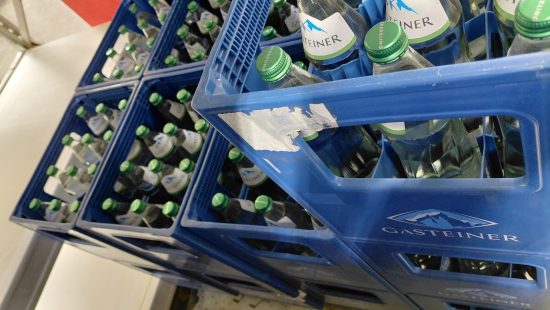 Mineralwasser prickelnd