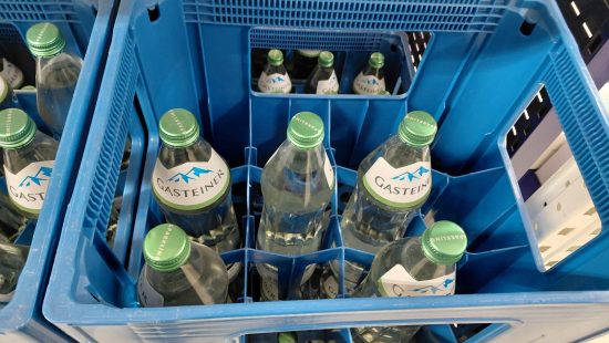 Mineralwasser prickelnd