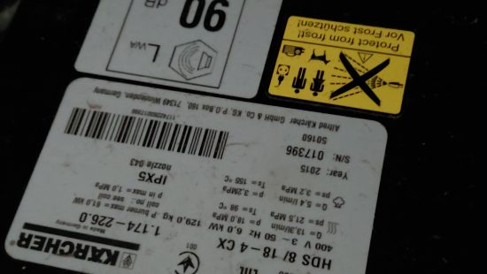 Bodenreinigungsmaschine