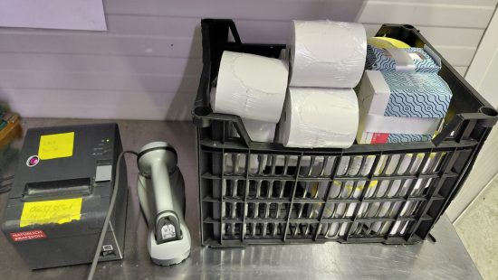 Handscanner und Boniergerät F