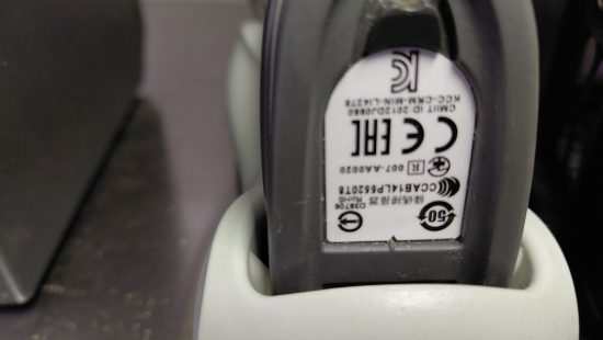 Handscanner und Boniergerät F