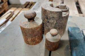 Historische Balkenwaage E