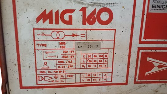 MIG Schweißgerät  CAV