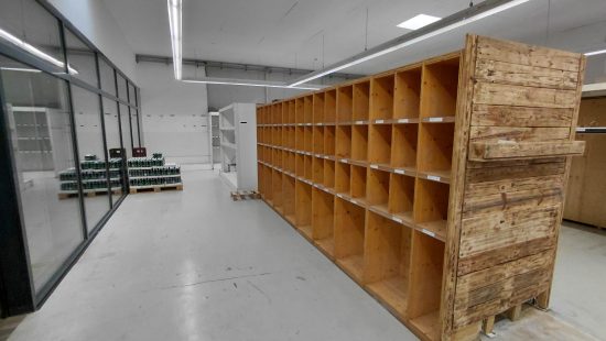 Schwerlastregalblock