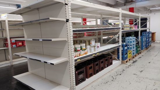 Schwerllastregalblock