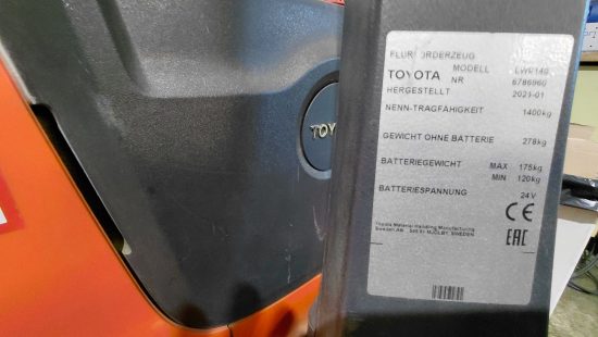 Elektro Niederhubwagen L