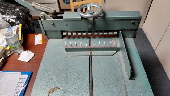 Stapelschneidemaschine BOG