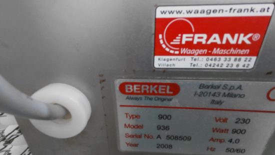 Profi Aufschnittmaschine F