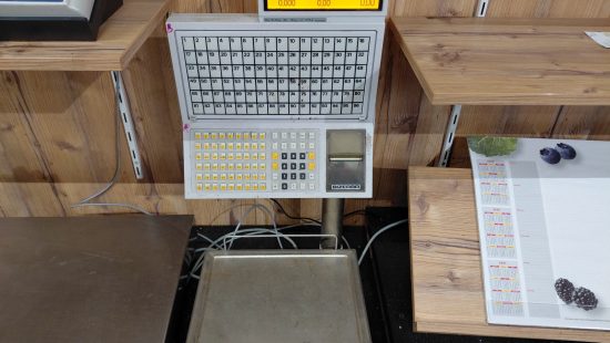 Elektronische Waage O