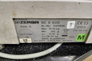 Elektronische Waage O