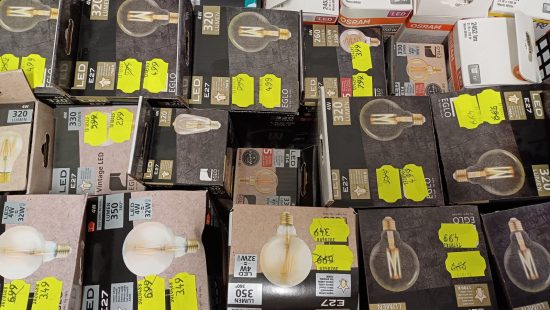 Diverse Leuchtmittel