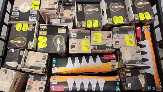 Diverse Leuchtmittel