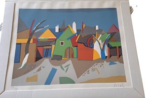 Farblithografie WZ