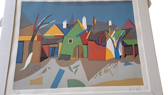 Farblithografie WZ