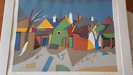 Farblithografie WZ