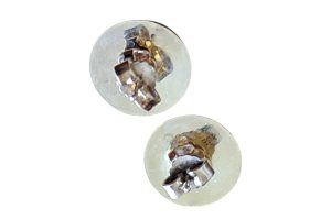Goldene Ohrstecker GZ