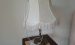 Tischlampe mit Tisch