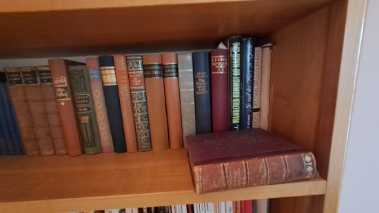 Bücherregal mit Büchern VZ