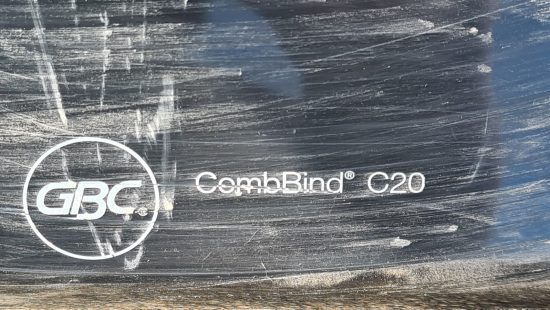 Spiral-Bindemaschine