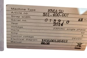 Pantograph Banderoliermaschine